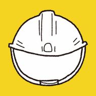 construction hat doodle N13