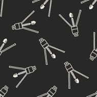 construction vertical tool doodle seamless pattern background N2