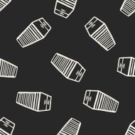 container doodle seamless pattern background N4