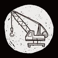 Crane doodle N26