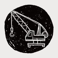 Crane doodle N27