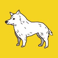 Dog doodle N27