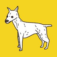 Dog doodle N28