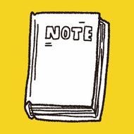 doodle notebook N14