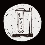 Doodle Test tube N25
