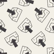 download doodle seamless pattern background