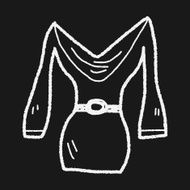 dress doodle N36