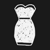dress doodle N38