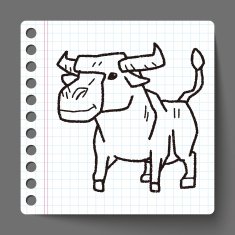 cow doodle N6
