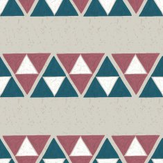 seamless hand drawn geometric pattern
