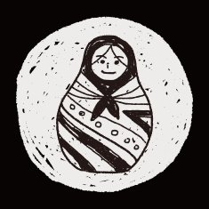 Doodle Russian Dolls N4