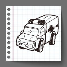 Ambulance doodle N2