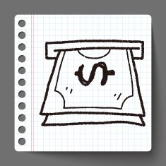 ATM doodle drawing N15