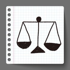 balance doodle drawing N4