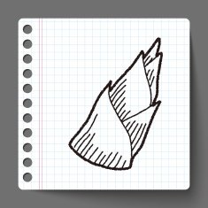 Bamboo shoot doodle N3