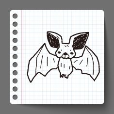 bat doodle N9