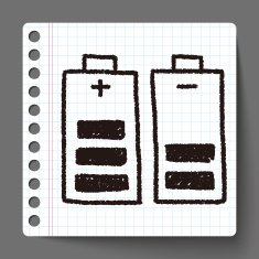 battery doodle drawing N2