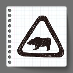 bear sign doodle N2