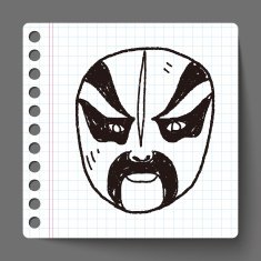 Beijing opera doodle N2