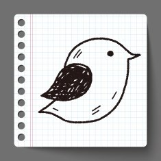 bird doodle N4