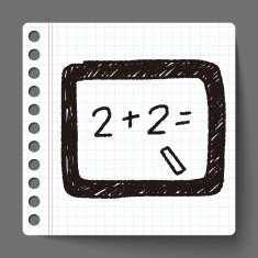 blackboard doodle drawing N5