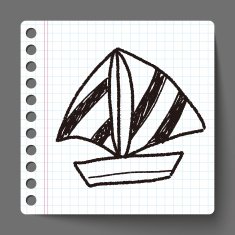 Boat doodle N28