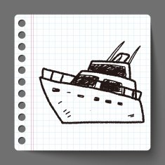 Boat doodle N31