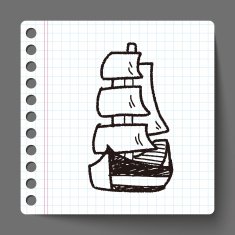 Boat doodle N33