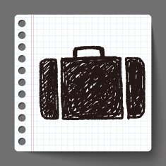 briefcase doodle N12