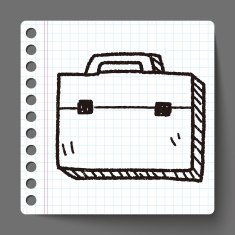 briefcase doodle N13