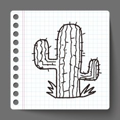Cactu doodle N2