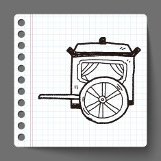 Carriage doodle N6
