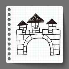 castle doodle N12