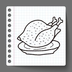 Chicken doodle N16