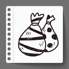 Christmas gift doodle N5