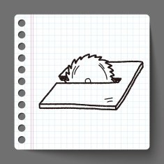 Circular Saw doodle N4
