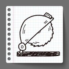 Circular Saw doodle N5