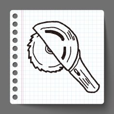 Circular Saw doodle N6