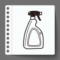 cleaner bottle doodle N9