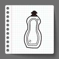 cleaner bottle doodle N10