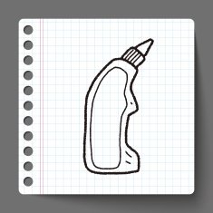 cleaner bottle doodle N11