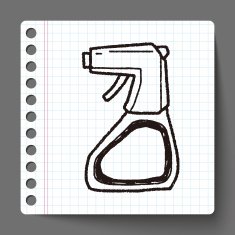 cleaner bottle doodle N12