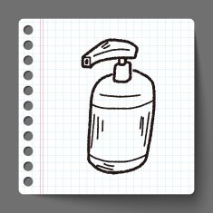 cleaner bottle doodle N13