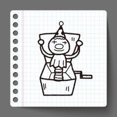 clown box doodle N2
