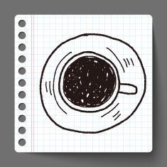 Coffee Cup Doodle N12