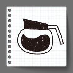 coffee doodle drawing N11