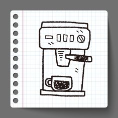 Coffee Machine Doodle N5