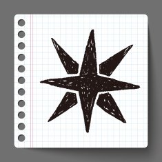 compass star doodle N3