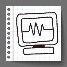 computer doodle drawing N12