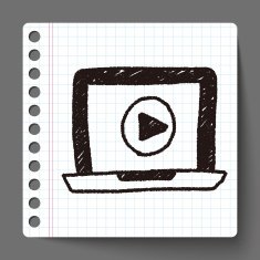 computer doodle drawing N14